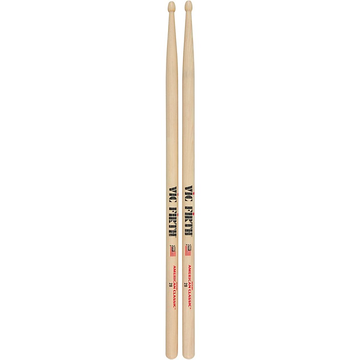 Vic Firth American Classic Hickory Drum Sticks Wood 2B