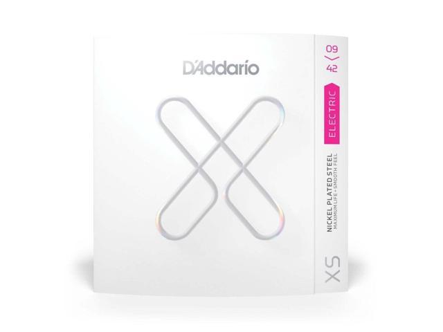 D'Addario XSE0942 Nickel Wound Electric Guitar Strings, Super Light, 09-42
