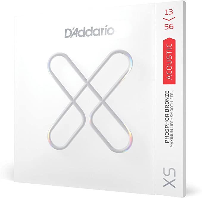 D'Addario XSAPB1356 Acoustic Guitar Strings Phosphor Bronze Medium 13-56