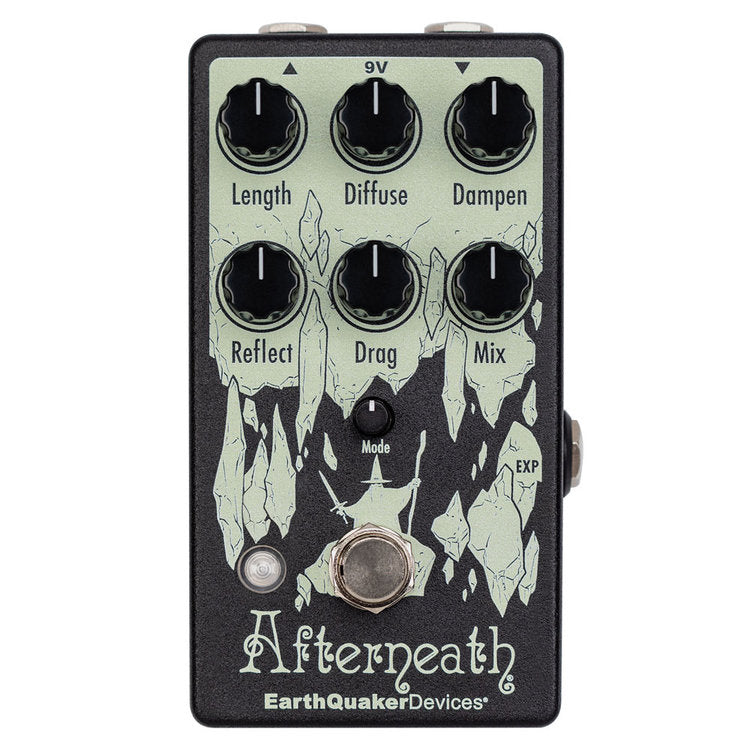 EarthQuaker Devices Afterneath Enhanced Otherworldly Reverberator V3 Pedal