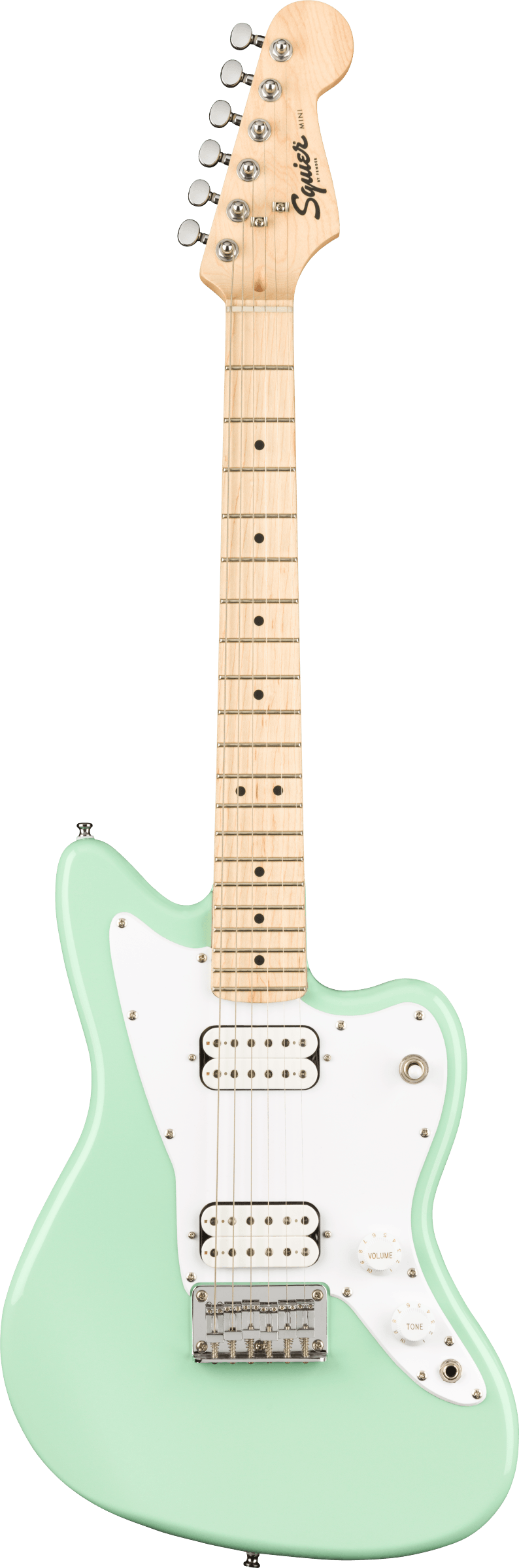 Fender Mini Jazzmaster¨ HH, Maple Fingerboard, Surf Green