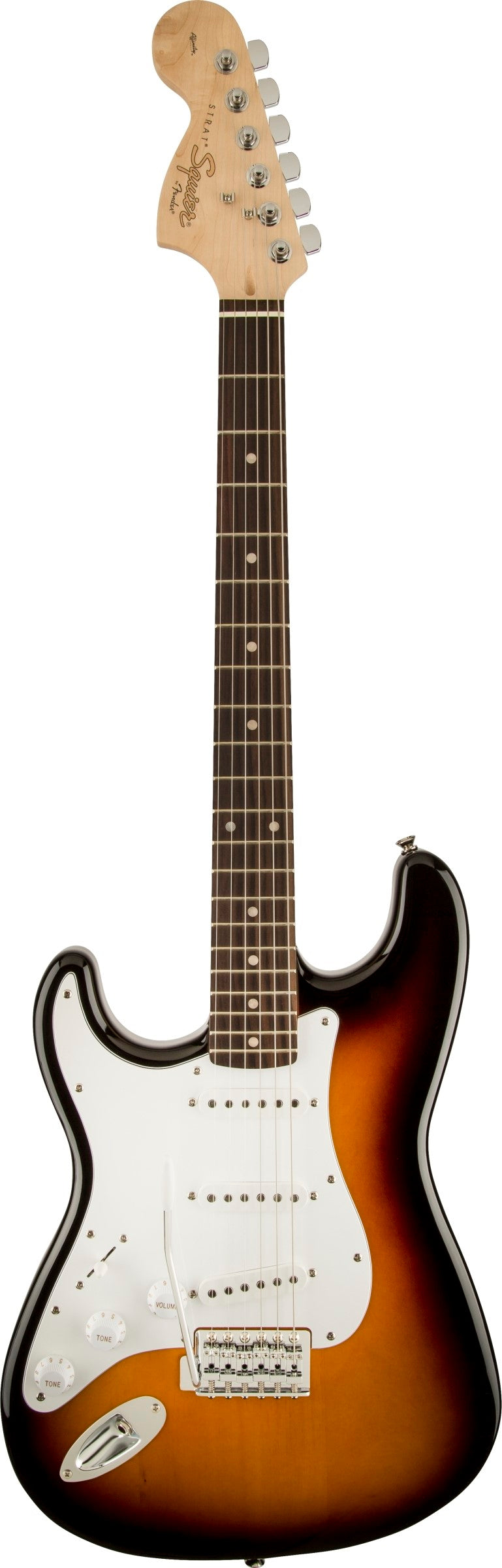 Squier Affinity Series Stratocaster Left-Handed, Brown Sunburst