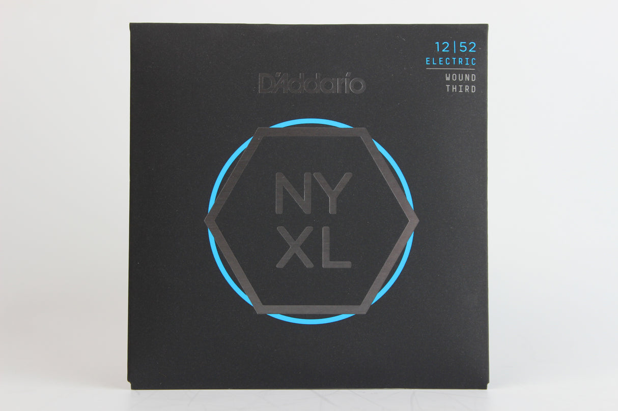 D'Addario NYXL1252W Nickel Wound Electric Strings - Light Wound 3rd 12-52