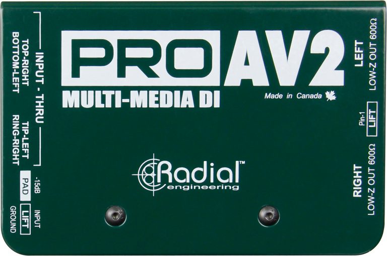 Radial ProAV2 Stereo Multimedia Direct Box