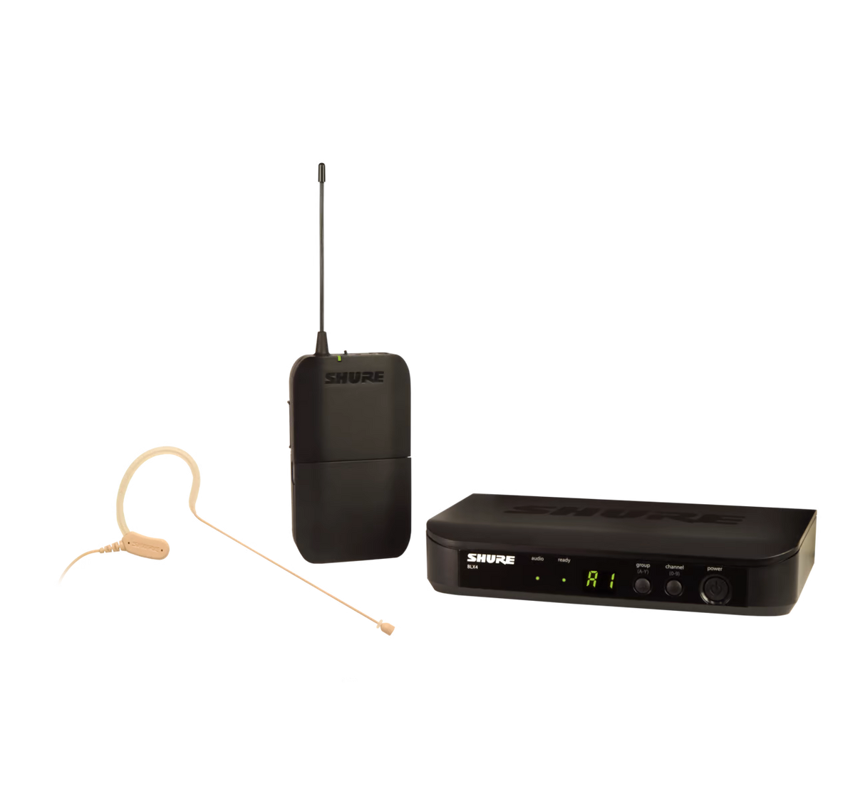 Shure BLX14R/MX53-H10 Wireless Presenter System with MX153 Subminiature Earset Microphone