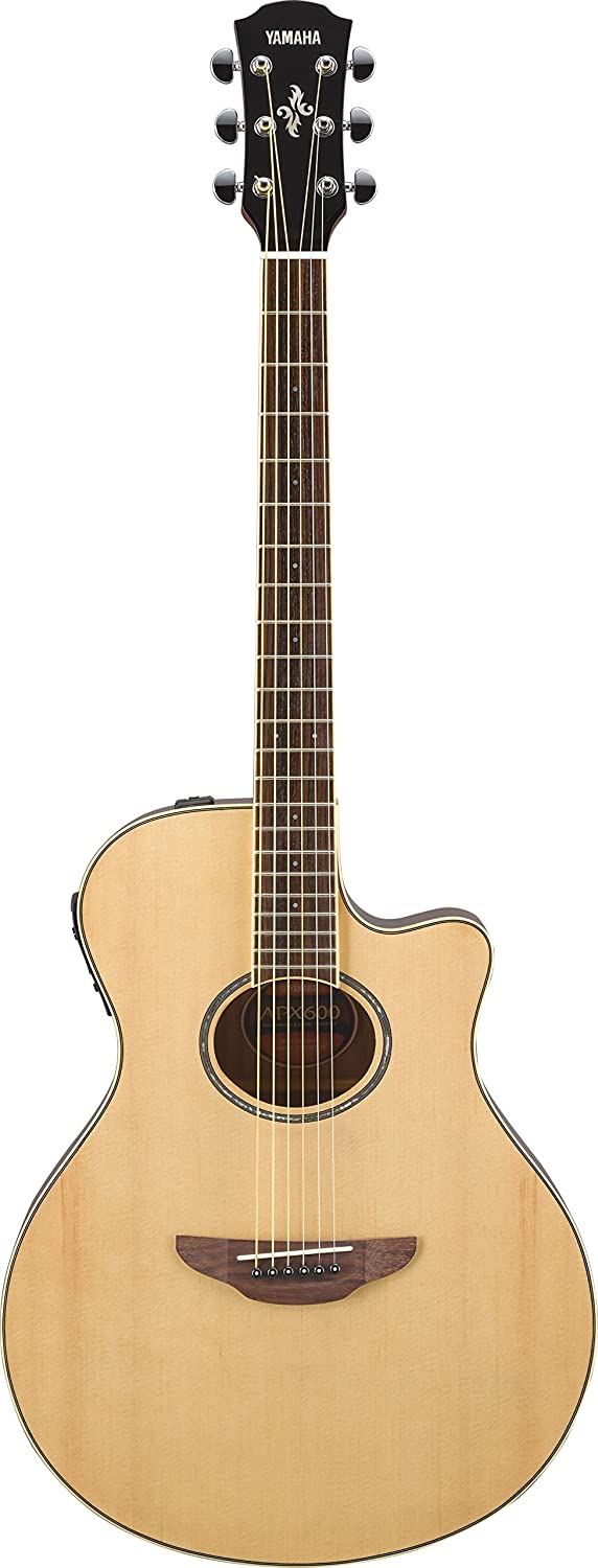 Yamaha APX600 Thinline Cutaway Acoustic-Electric, Natural