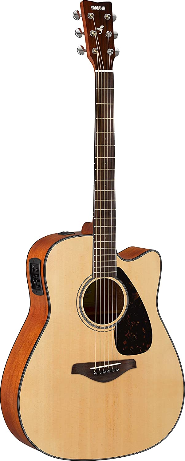 Yamaha FGX800C Dreadnought Cutaway Acoustic/Electric - Natural