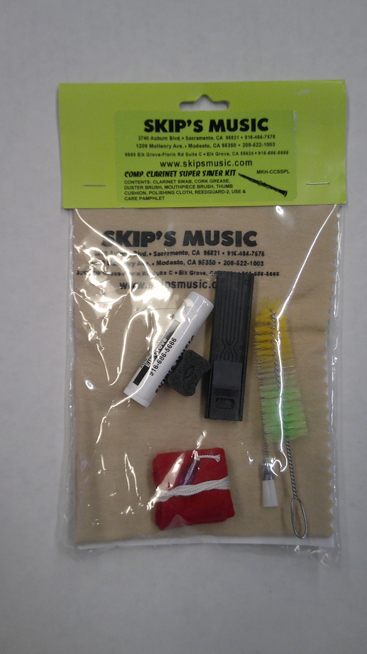 On-Stage Super Saver Clarinet Care Kit