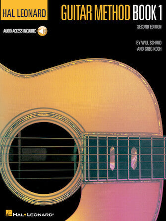 Hal Leonard 	Hal Leonard Guitar Method Book 1 – Second Edition - Book/Online Audio Pack - Softcover Audio Online