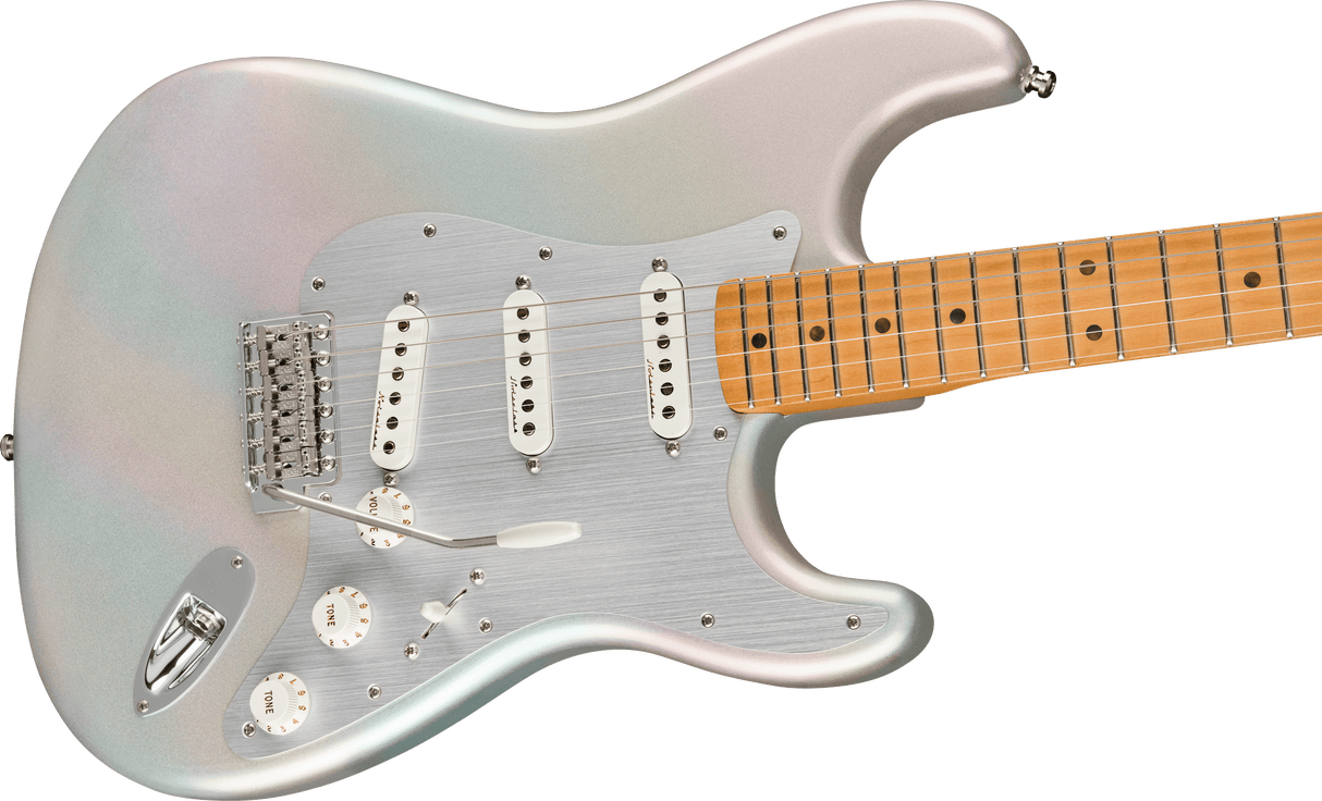 Fender H.E.R. Stratocaster Electric Guitar - Chrome Glow
