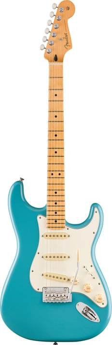 Fender Player II Stratocaster Electric Guitar - Aquatone Blue with Maple Fingerboard