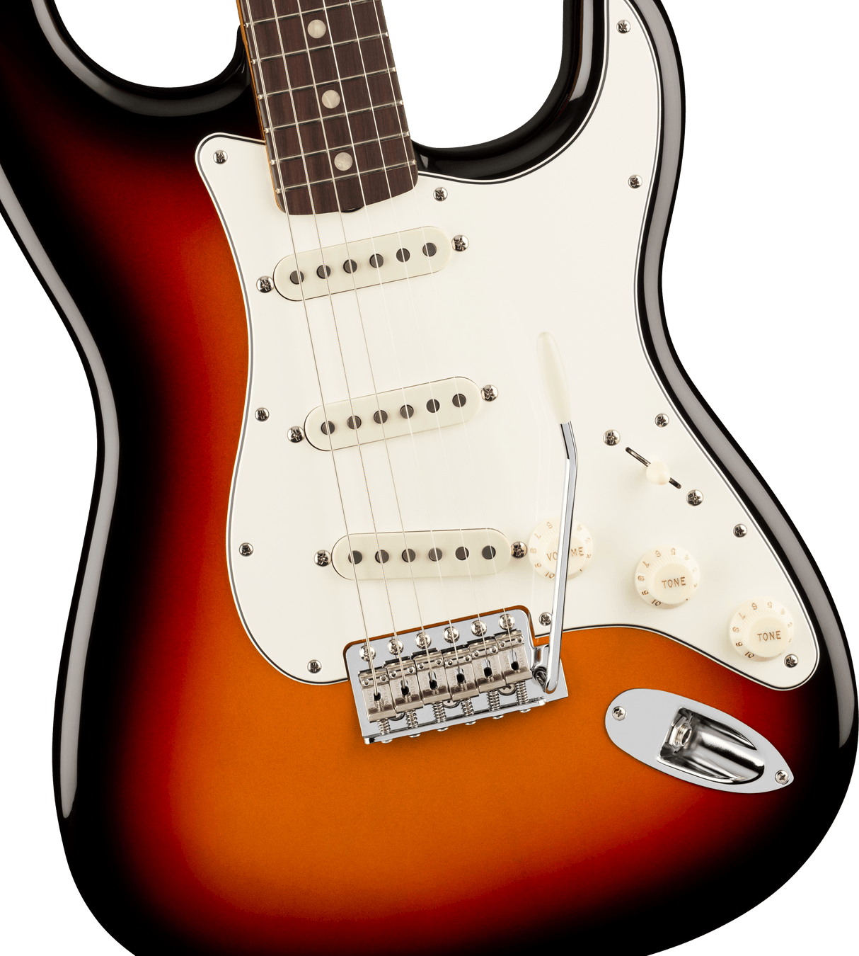 Fender Vintera® III Late '60s Stratocaster®, Rosewood Fingerboard, 3-Color Sunburst w/ bag