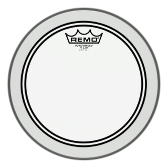 Remo Powerstroke 3, Clear, 10" Diameter