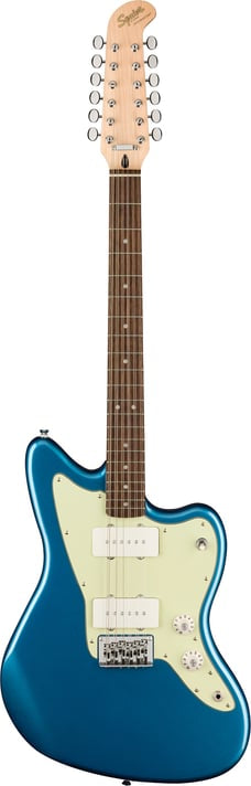 Squier Paranormal Jazzmaster XII 12-string Electric Guitar - Lake Placid Blue