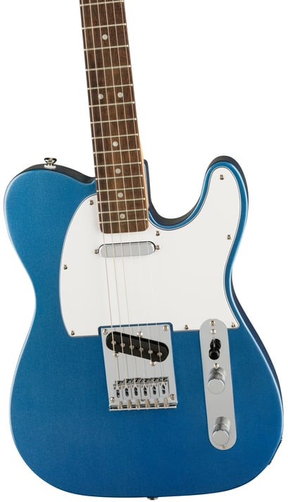 Squier Affinity Seriesª Telecaster¨, Laurel Fingerboard, White Pickguard, Lake Placid Blue