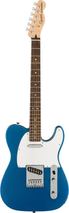 Squier Affinity Seriesª Telecaster¨, Laurel Fingerboard, White Pickguard, Lake Placid Blue