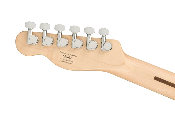 Squier Affinity Seriesª Telecaster¨, Laurel Fingerboard, White Pickguard, Lake Placid Blue