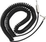 Fender Jimi  Hendrix™ Voodoo Child™ Coil Instrument Cable, Straight/Angle, 30', Black