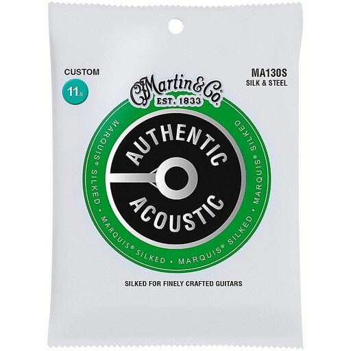 Martin MA130S Authentic Acoustic Silked Strings  11.5-47