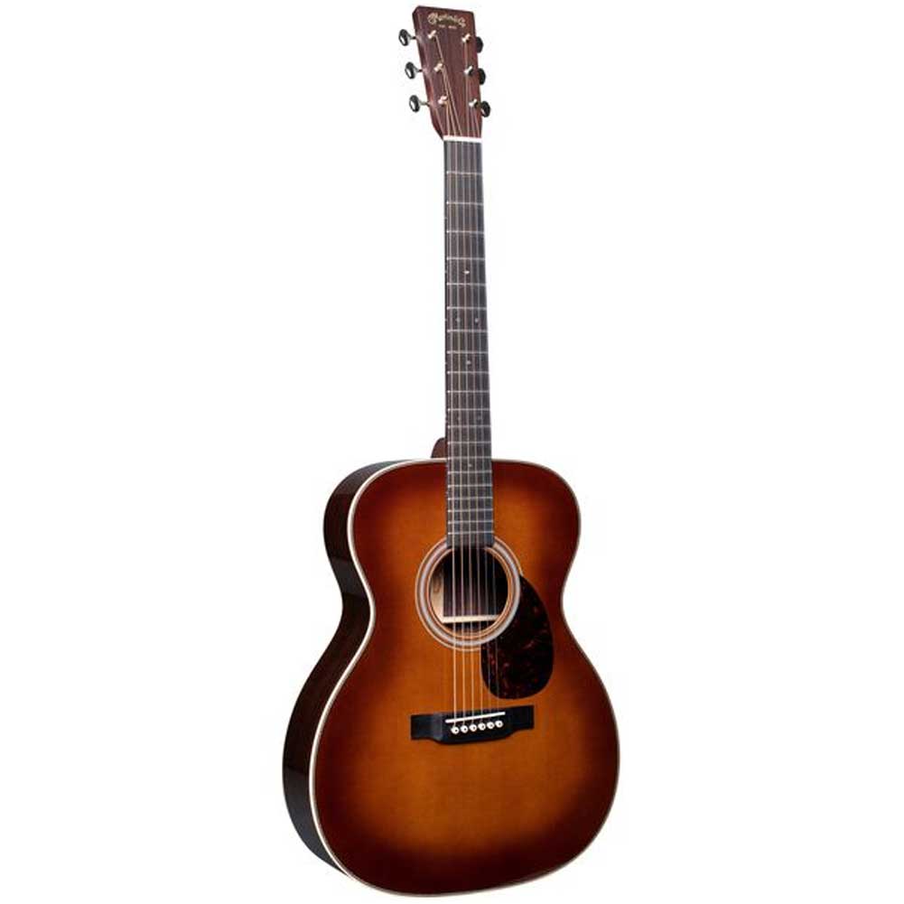 Martin OM-28 Ambertone Spruce Dreadnought Standard series Acoustic Guitar