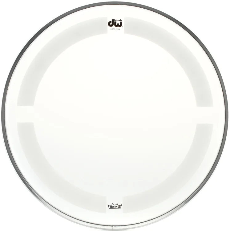 DW 10" Coated/Clear Drum Head