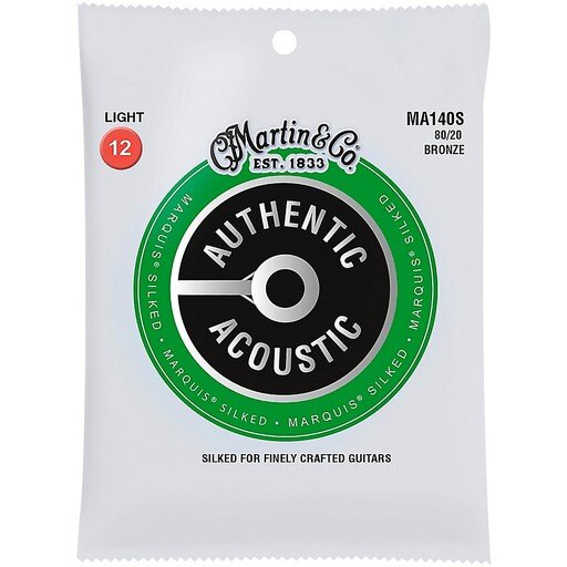 Martin MA140S Authentic Acoustic Silked Strings