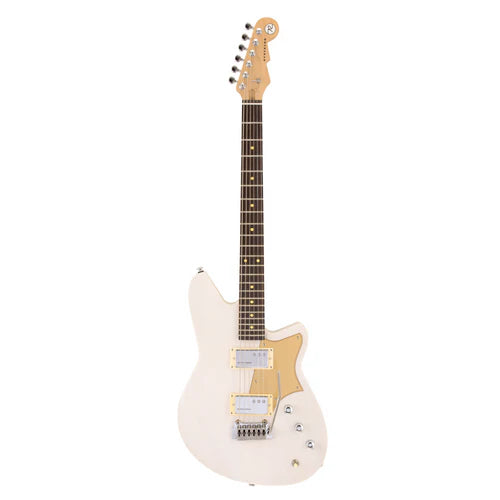 Reverend Descent W Baritone Electric Guitar - Transparent White