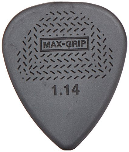 Dunlop Nylon Max-Grip Standard 1.14mm Guitar Picks 12-Pack