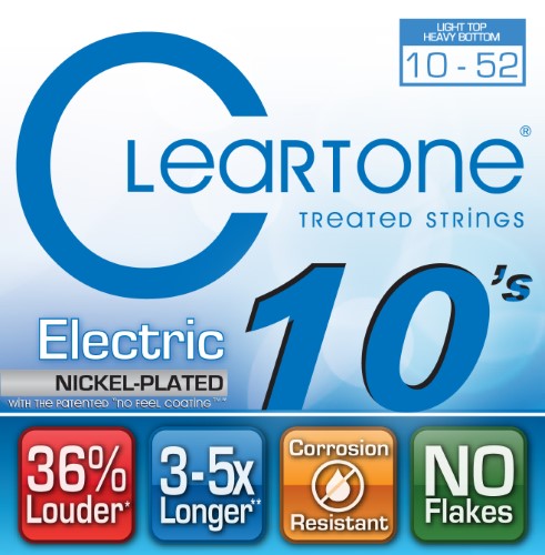 Cleartone Coated Electric Guitar Strings (.010-.052)
