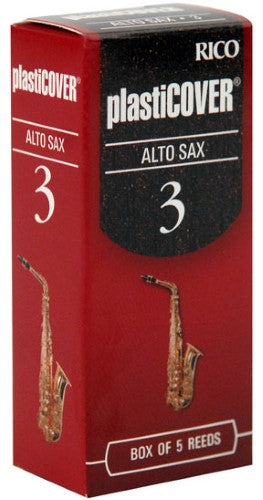 D'Addario Plasticover Alto Saxophone 3.0 Reeds 5-Pack