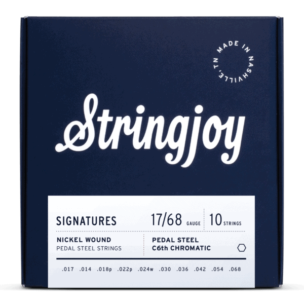 Stringjoy Signatures | Pedal Steel C6th (17-66) Nickel Wound Strings(.017, .014, .017, .020, .024W, .032, .036, .042, .050, .066)