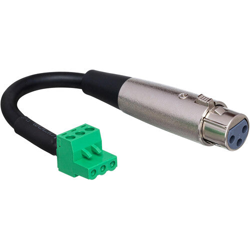 Hosa PHX-206F Phoenix PHX3F to XLR Female Adapter