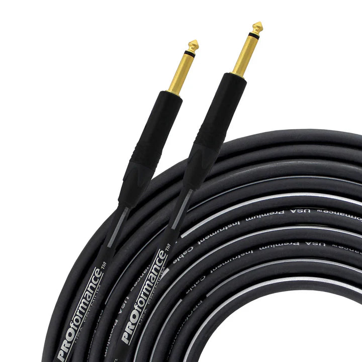 ProFormance USAGTR20 USA Premium Straight to Straight Instrument Cable - 20'