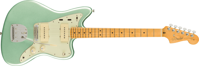 Fender American Professional II Jazzmaster, Maple Neck - Mystic Surf Green