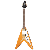 Epiphone 1958 Korina Flying V with White Pick Guard - Aged Natural