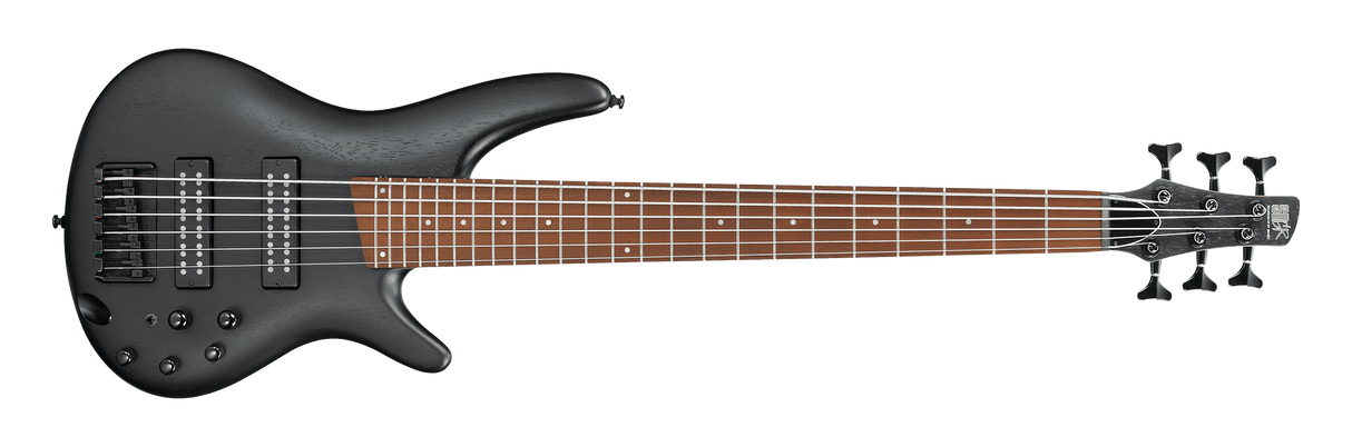 Ibanez SR306EB Standard 6 String Bass Guitar - Weathered Black