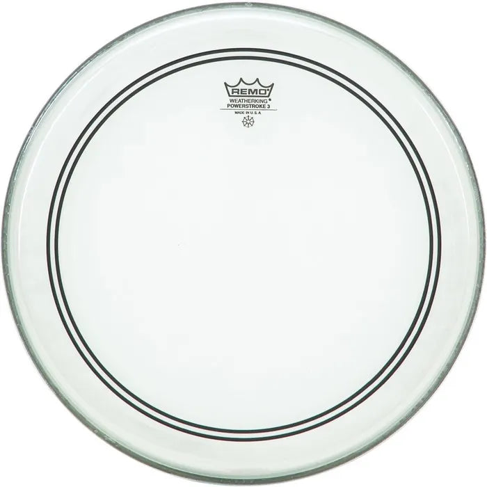 Remo Powerstroke 4, Clear, 18" Diameter