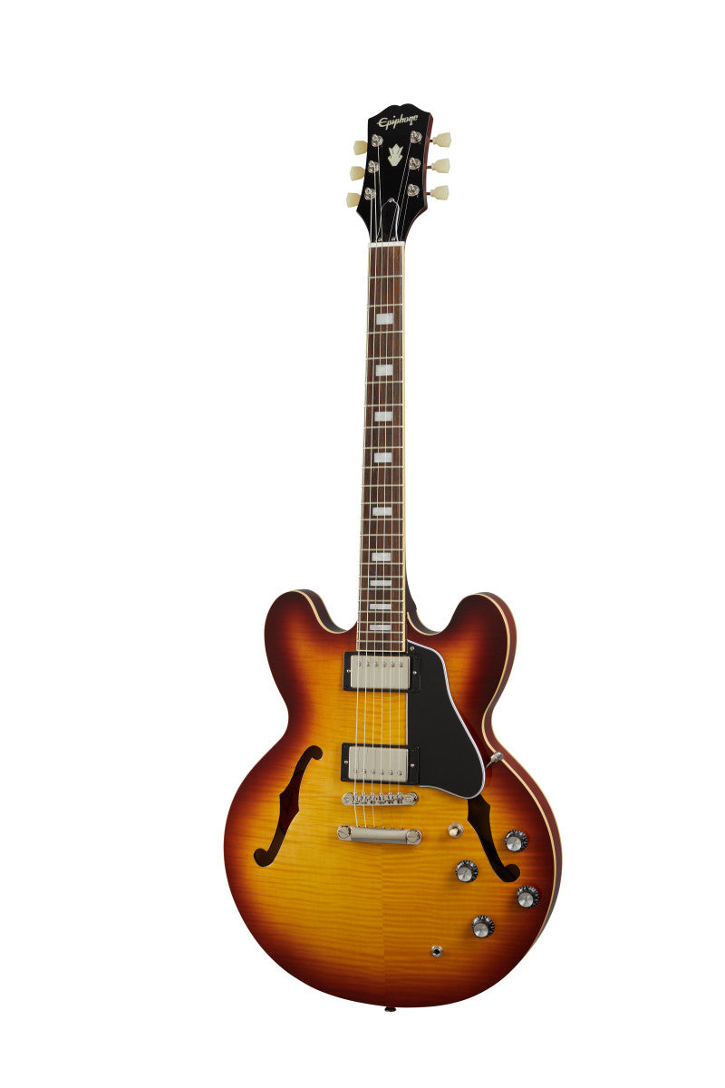 Epiphone ES-335 Figured Semi Hollowbody Electric Guitar - Raspberry Tea Burst