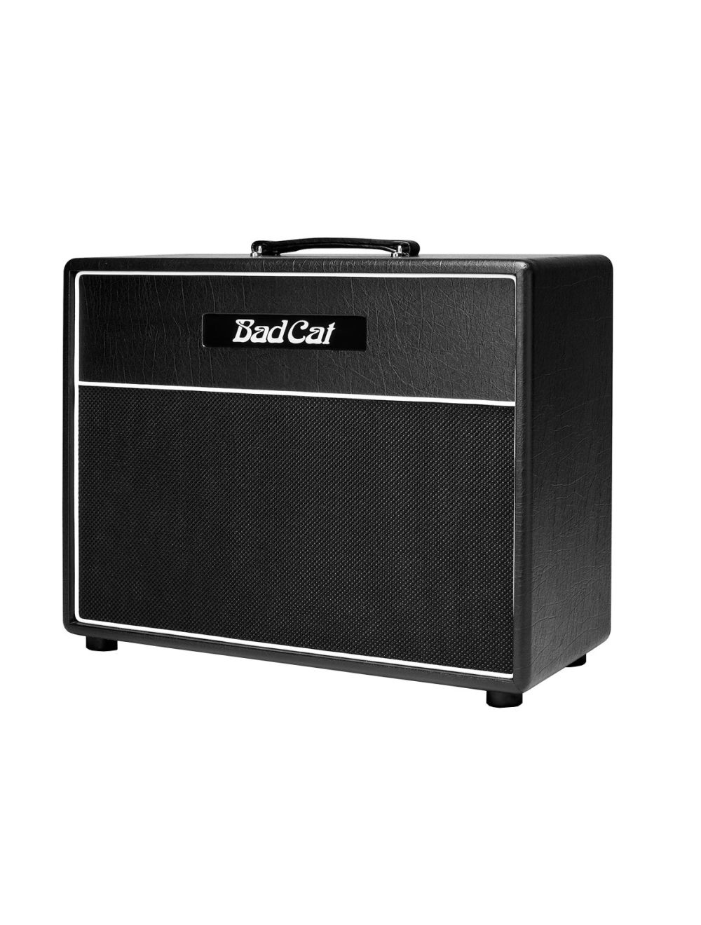 Bad Cat Cub 1x12 Extension Cabinet - Black Grille, White Piping