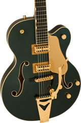 Gretsch Synchromatic Nashville Hollow Body Single-Cut with Bigsby, Ebony Fingerboard, Cadillac Green