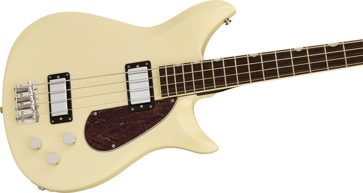 Gretsch Electromatic CVT Bass Double-Cut, Laurel Fingerboard, Vintage White