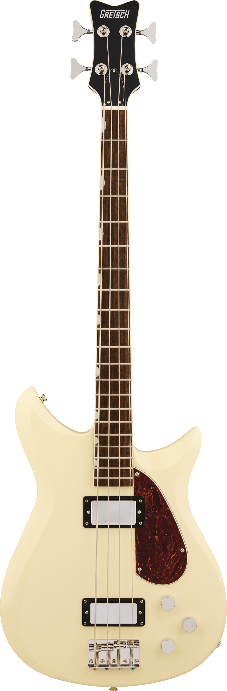 Gretsch Electromatic CVT Bass Double-Cut, Laurel Fingerboard, Vintage White
