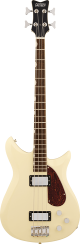 Gretsch Electromatic CVT Bass Double-Cut, Laurel Fingerboard, Vintage White