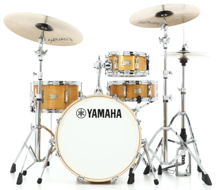 Yamaha SBP0F4H Stage Custom Hip 4-piece Shell Pack - Natural Wood