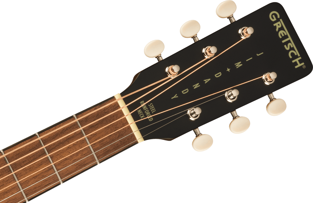 Gretsch Deltoluxe Parlor, Walnut Fingerboard, Tortoiseshell Pickguard, Black Top