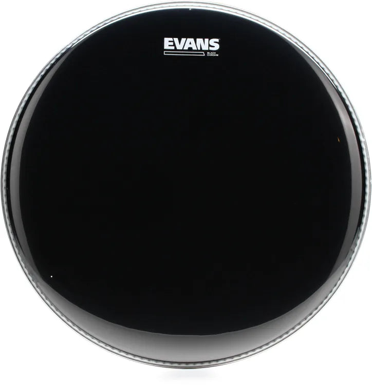 Evans Black Chrome Tom Batter 16" Drum Head