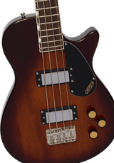 Gretsch Streamliner Jet Club Bass Single-Cut, Laurel Fingerboard, Havana Burst