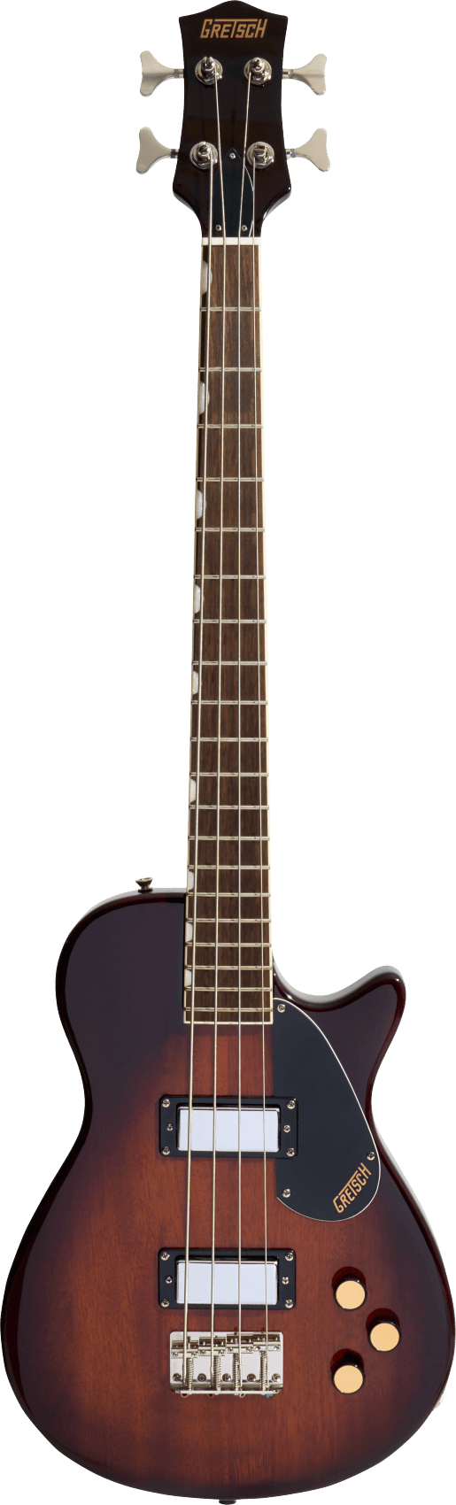Gretsch Streamliner Jet Club Bass Single-Cut, Laurel Fingerboard, Havana Burst