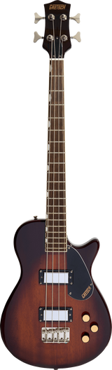 Gretsch Streamliner Jet Club Bass Single-Cut, Laurel Fingerboard, Havana Burst