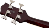 Gretsch Streamliner Jet Club Bass Single-Cut, Laurel Fingerboard, Havana Burst